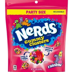 Nerds Gummy Clusters Party Size (32 Ounce) Free shipping