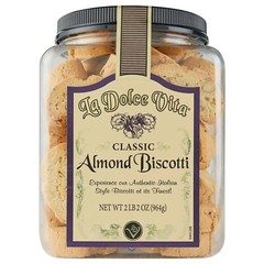 Nonni’s La Dolce Vita Classic Italian Almond Biscotti 34 Ounce Container