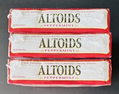 36 ALTOIDS Curiously Strong Mints Cinnamon 1.76-oz Tins (3 Packs of 12) BB: 4/27