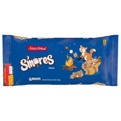 Malt-O-Meal S’mores Breakfast Cereal, Graham, Chocolate & Marshmallow, 47 oz Bag