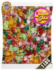 Bulk Hard Candy Individually Wrapped – 1 Lb Hard Candy Mix, Perfect for Parties,
