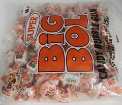 Super Big Bol Candy 48 Count Bag Hard Candies Bubble Gum Center Bulk Free Ship