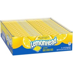 Hard Lemon Candy, 0.8 Ounce Boxes (Pack of 24)