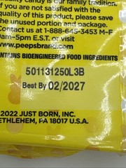 Qty 4- Peeps Marshmallow Easter Bunnies 12ct. 4.5oz Each (BB 02/2027) Over 1 Lb