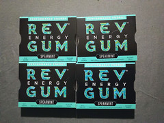 (Lot of 4) New Gum Caffeine Energy Gum | Performance Energy 60mg Caffeine