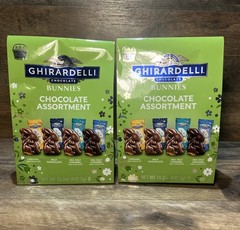 Ghirardelli Chocolate Bunnies 15.2oz Bag Set Of Two 09/30/25 Exp.