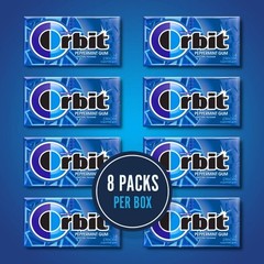 Peppermint Gum Value Pack – 14ct/8pk