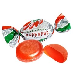 Caramel “Barberry” Roshen, 0.5 lb / 0.22 kg