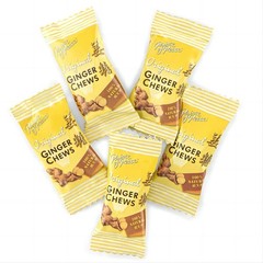 Pack of 6 – Original Ginger Chews- 4oz -Natural Ginger Candy-Soft Sweets