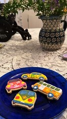Gluten Free Sugar Cookies w Royal Icing – Volkswagen Bus & Bugs HOMEMADE