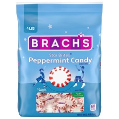 Brach’s Star Brites Christmas Candy Peppermint Individually Wrapped 360ct