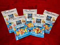 Sow Good Candy Sweet Squares Freeze Dried Made in USA Texas 2027 Lot of 5 Bags!