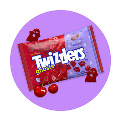 Twizzlers🎃Halloween🍒Cherry Enchanting👻Ghosts Big 8.5oz Bag