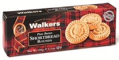 Walkers Pure Butter Shortbread Rounds Natural Ingredients 1898 Tradition