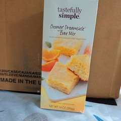 Tastefully Simple Orange Dreamsicle Bar Mix-Expired 1-15-23