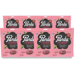 Panda Licorice Raspberry Soft Chews 7 Oz 8 Pack