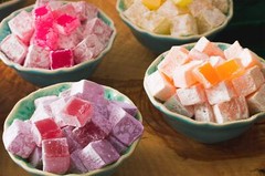 Cerez Pazari Turkish Delight Candy with Assorted Mix Flavours 16 oz Gourmet …