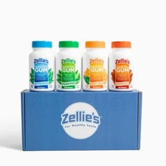 Zellie’s | 100% Xylitol Sugar Free | Gum Gift Set | Peppermint, Spearmint, Fr…