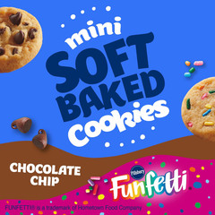 Pillsbury Mini Soft Baked Cookies Variety 20 Pouches Funfetti Chocolate Chip