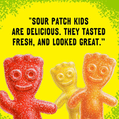 SOUR PATCH KIDS Soft & Chewy Candy – 12 oz Share Size Pack