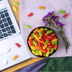 MIKE and IKE Original Chewy Fruits, Bulk Classic Delicious Candy (5 Pound Bag)