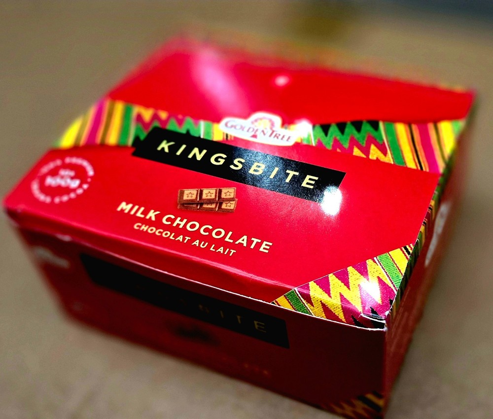 Golden Tree Ghanaian Cocoa Milk Chocolate. Free US Shipping. Sold per box