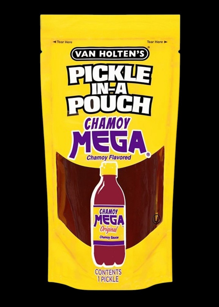 Jumbo Mega Chamoy Pickle In A Pouch
