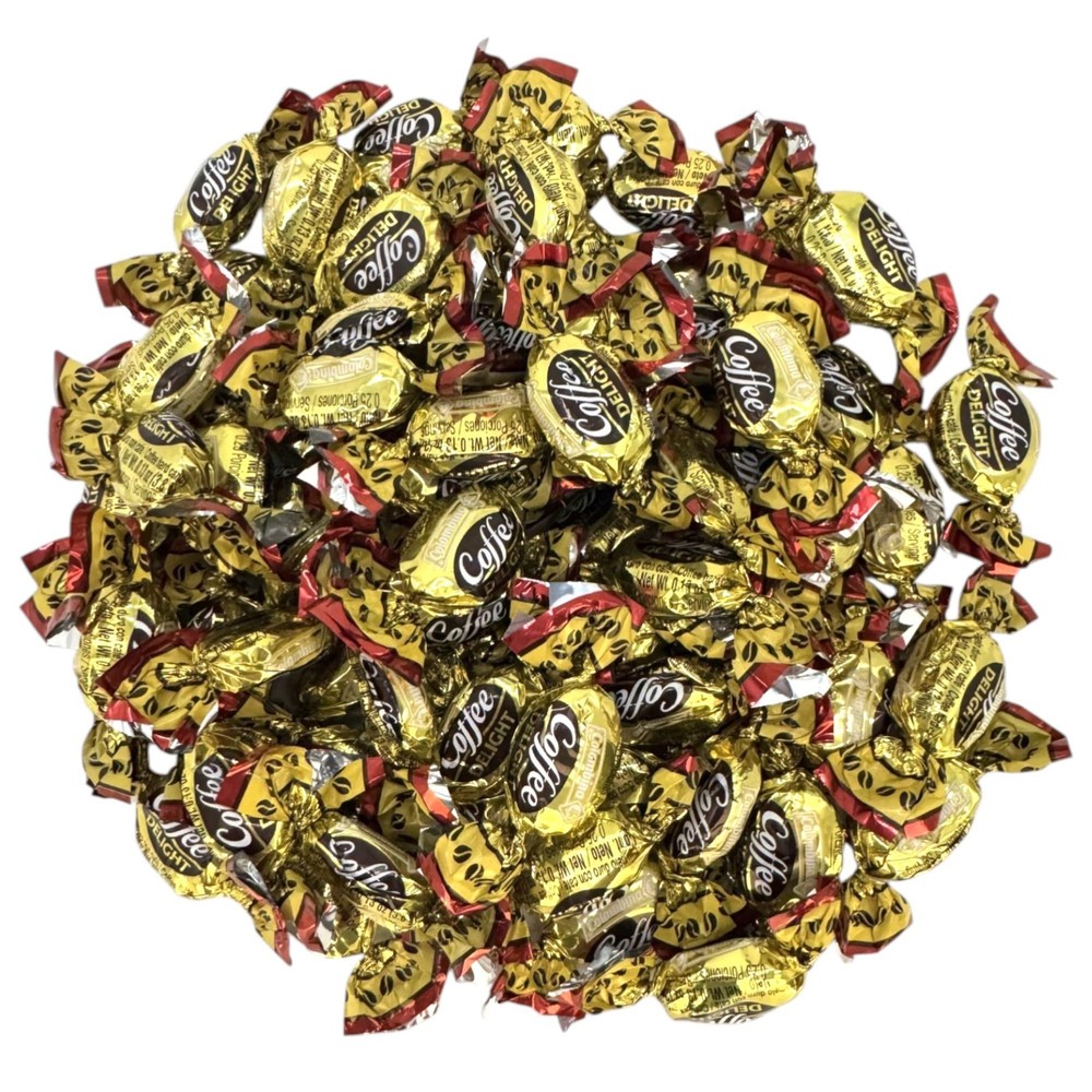Colombian Coffee Flavor Filled Hard Candy-1.5 lbs Flavorful Coffee Filled Bon…
