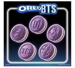 OREO X BTS BROWN SUGAR PANCAKE PURPLE COOKIES LIMITED EDITION * FREE SHIP !*