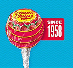 Chupa Chups ‘Best Of’ Holiday Candy Lollipop Variety Assortment, 5 Flavors, Indi