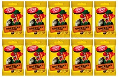 10 CLOWN RETRO Dragee Chocolate Covered Peanuts Candy European Snacks 70g