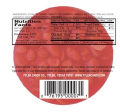 Dickies Peanut Pattie 2.5 oz Each (Pack of 16)