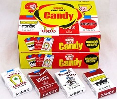 Worlds King Size Candy Cigarettes 2 Boxes 48 Packs Total Bulk Sticks Candies