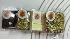 Dubai Chocolate Set – 4 Bars Pistachio Baklava Filled (Milk, Dark, White, Ruby).