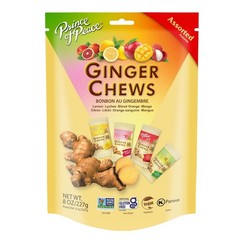 Assorted Flavors Ginger Chews- 8oz – Ginger Candy-Soft Sweets-Prince of Peace