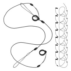 10 Pcs Stylus Pen Lanyard Tool Pouch with Belt Clip Clipboard Holder
