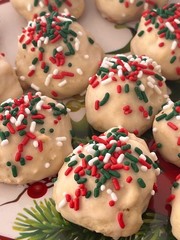 Italian Sprinkle Cookies * Italian Wedding Cookies
