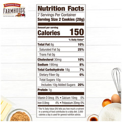 Farmhouse Thin & Crispy Butter Crisp Cookies, 6.9 Oz Bag
