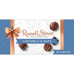 Russell Stover Caramels and Nuts Gift Box Assorted Chocolates 9.4oz