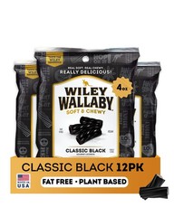 Licorice 4 Ounce Classic Gourmet Soft & Chewy Australian Black Licorice Candy…