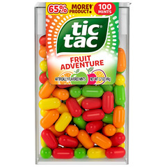 Tic Tac Fruit Adventure Mints 12 Count On-The-Go Refreshment Stocking 1.7 Oz
