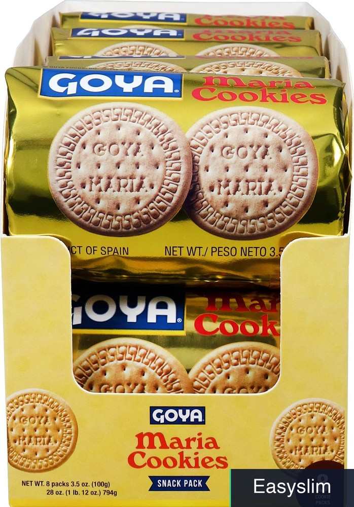 Spanish Maria Cookies 3.5 Oz Pack of 8 Traditional Biscuits