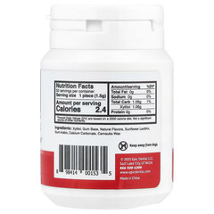 Epic Dental, Xylitol Gum, Cinnamon, 50 Pieces