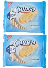 (2) PKS NABISCO CAMEO CREME COOKIES SANDWICH GALLETAS CAMEO Free Cholesterol