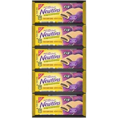 Newtons Fig Bars, Soft Fruit Chewy Cookies, 10 Snack Packs (2 Cookies Per Pack)