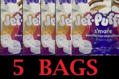 5x Jet Puffed KRAFT Jet-Puffed S’MORE Vanilla Marshmallows 21 oz Bag – 5 BAGS