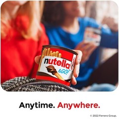 GO! Hazelnut Cocoa Spread with Pretzel Sticks – 12 Snack Cups (1.9 oz Each)