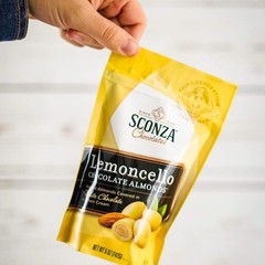 Lemoncello Chocolate Covered Almonds Brought to you by , Produced by Sconza -…