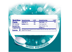 Clean Breath Sugarfree Hard Mint, 150Pc, Intense Peppermint (Pack of 4 Bottles)