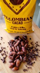 Raw Cacao Beans, 16 OZ, 454GR, 100% CACAO